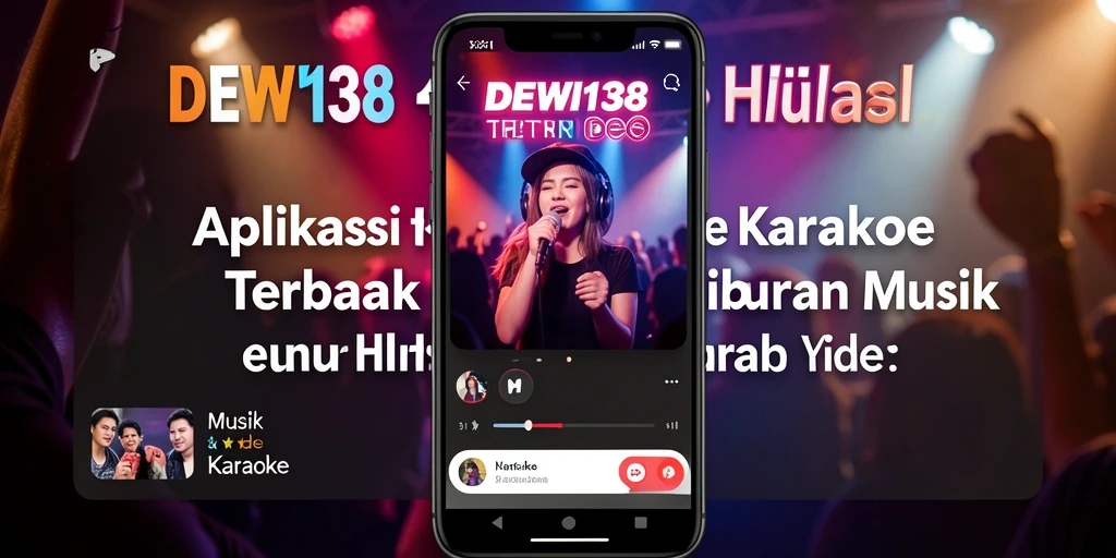 Antarmuka DEWI138 yang intuitif dan mudah digunakan untuk karaoke.