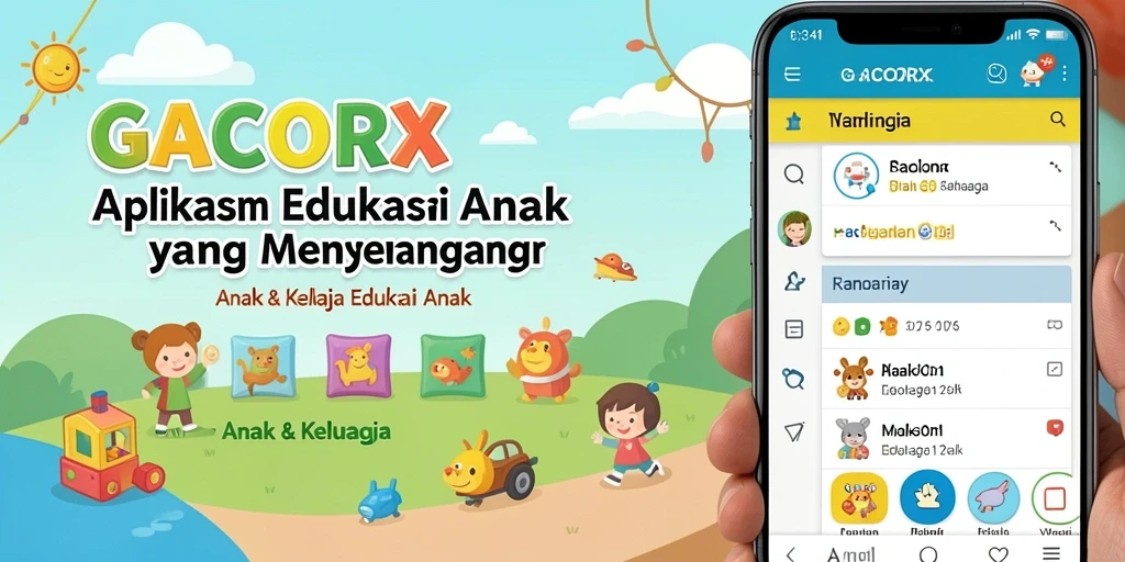 Tampilan antarmuka GACORX yang interaktif dan edukatif.