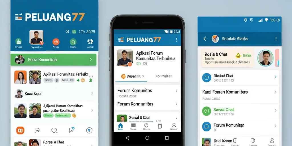 Antarmuka PELUANG77 yang menarik dan interaktif.